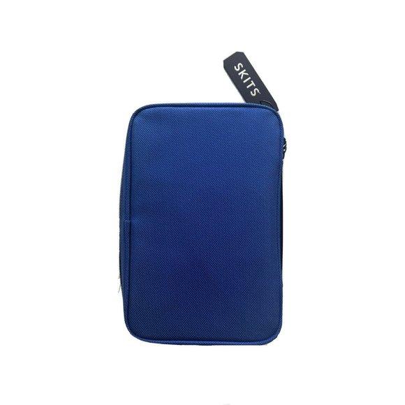 SKITS Unisex Genius Tech Case Electronic Accessory Organizer Case Blue - Picture 5 of 8